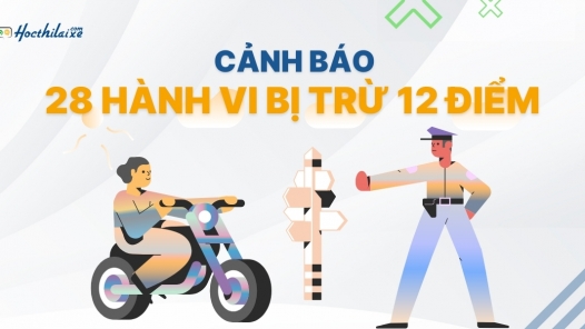 CẢNH BÁO: Cố tình lái xe khi bị trừ hết điểm có thể bị phạt tới 20 triệu đồng