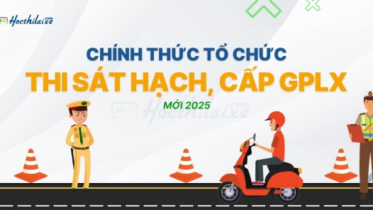 [MỚI] Công an TPHCM Chính thức tổ chức sát hạch, cấp giấy phép lái xe