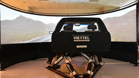 Hé lộ hình ảnh “cabin tập lái 3D” sắp áp dụng trong dạy và học lái xe ô tô ở Việt Nam
