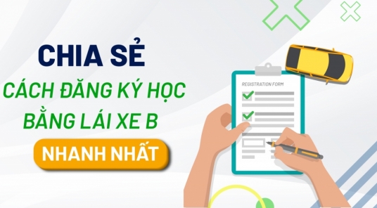 Cách tôi đăng kí học bằng lái xe ô tô hạng B mới nhất để tránh bị lừa