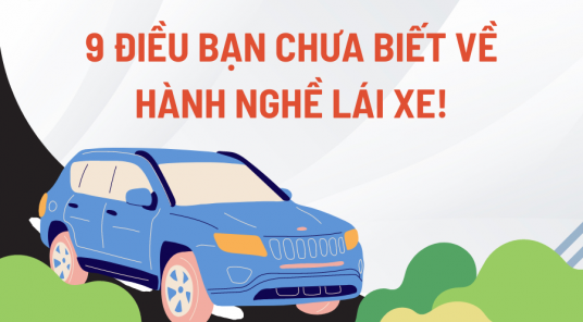 9 điều bạn chưa biết về hành nghề lái xe!