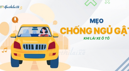 Mẹo chống ngủ gật khi lái xe ô tô 
