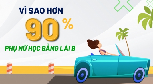Tại sao hơn 90% phụ nữ học lái xe ô tô?