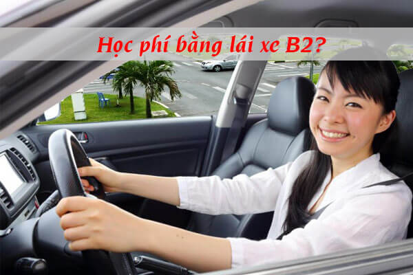 Phí học bằng lái xe ô tô hạng B