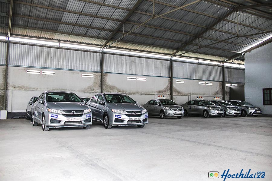 Dàn xe tập lái đa dạng