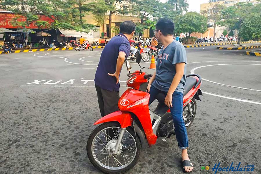 Khóa học đào tạo lái xe máy hạng A1 tại GTCC Đà Nẵng