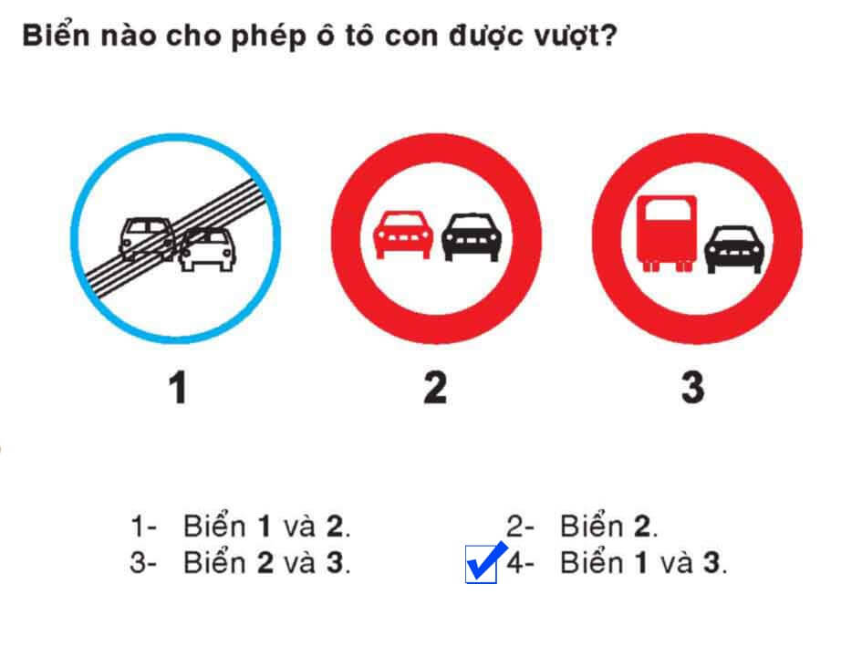 Câu 341 - Bộ 600 câu hỏi ôn thi giấy phép lái xe