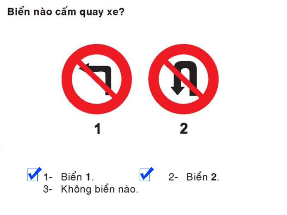 Câu 345 - Bộ 600 câu hỏi ôn thi giấy phép lái xe