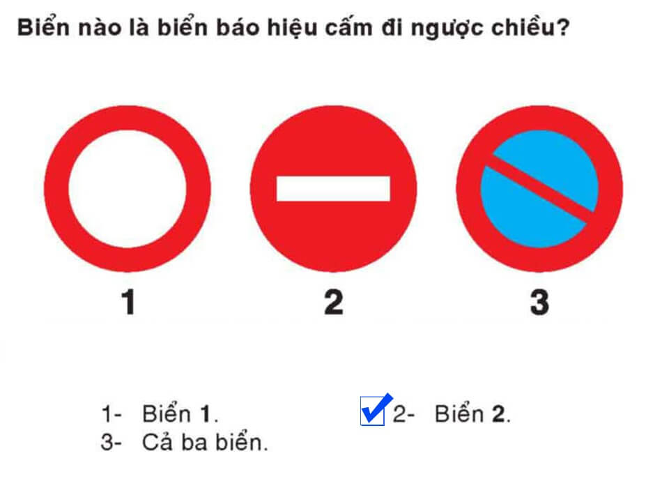 Câu 356 - Bộ 600 câu hỏi ôn thi giấy phép lái xe