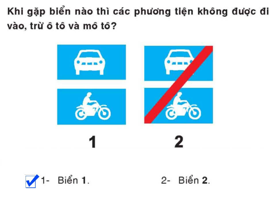 Câu 374 - Bộ 600 câu hỏi ôn thi giấy phép lái xe