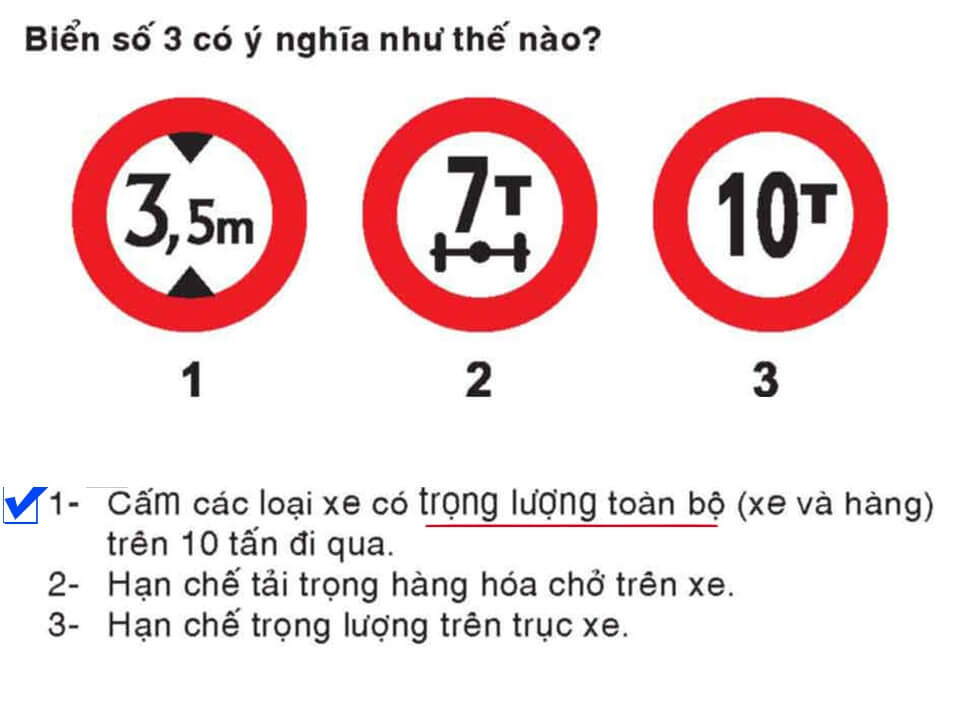 Câu 381 - Bộ 600 câu hỏi ôn thi giấy phép lái xe