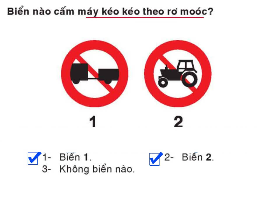 Câu 383 - Bộ 600 câu hỏi ôn thi giấy phép lái xe