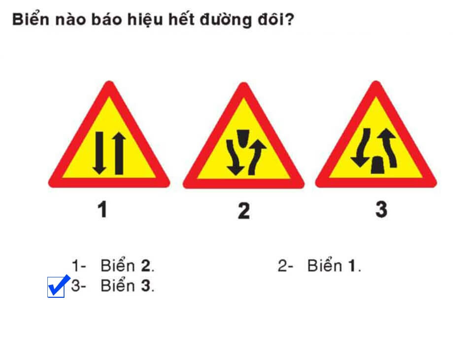 Câu 404 - Bộ 600 câu hỏi ôn thi giấy phép lái xe