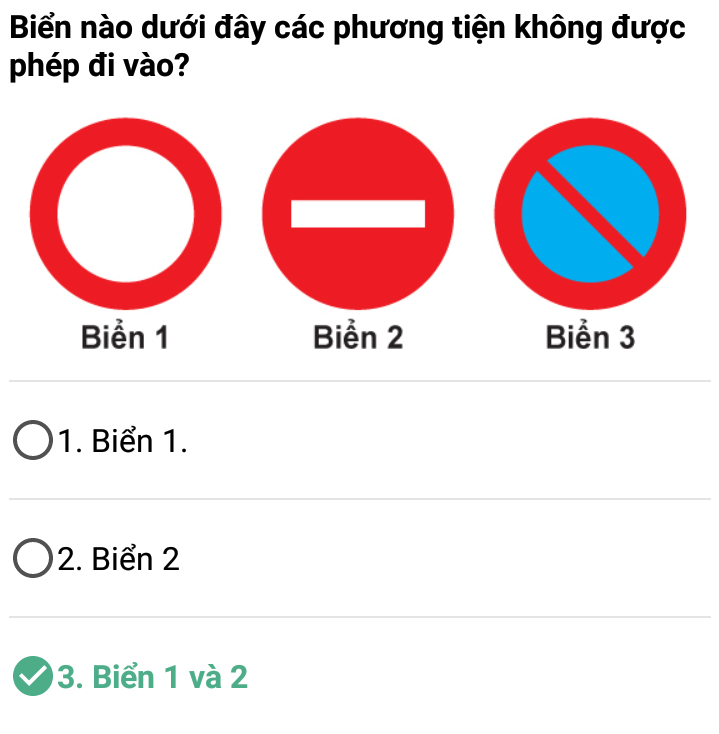 Câu 357 - Bộ 600 câu hỏi ôn thi giấy phép lái xe