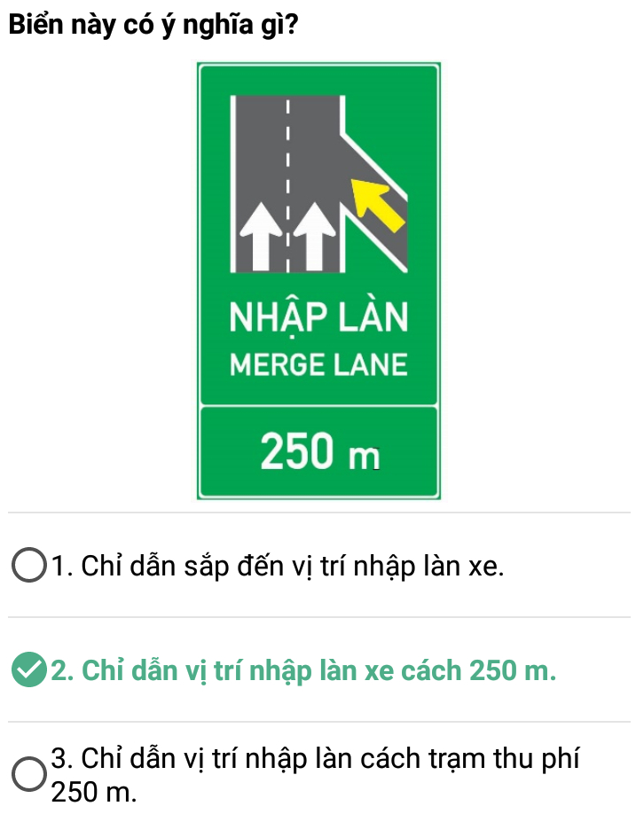 Câu 406 - Bộ 600 câu hỏi ôn thi giấy phép lái xe