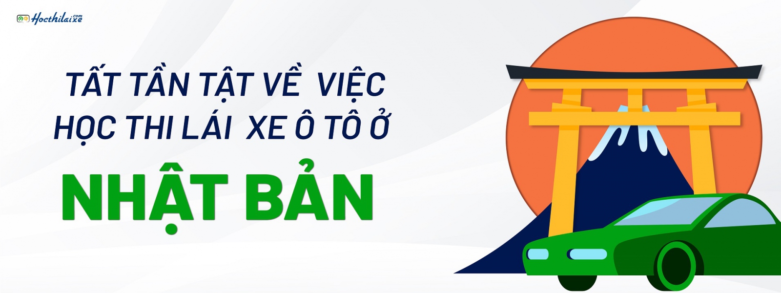 Học và thi bằng lái xe ô tô ở Nhật có khó khăn không?