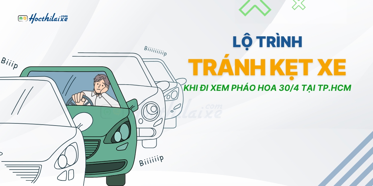 Lộ trình tránh kẹt xe xem pháo hoa 30/4 tại TP.HCM