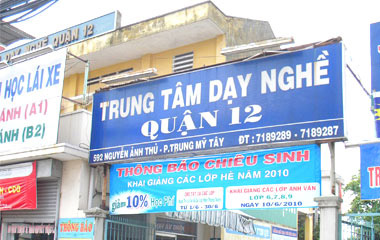 Trung Tâm Dạy Nghề Quận 12 