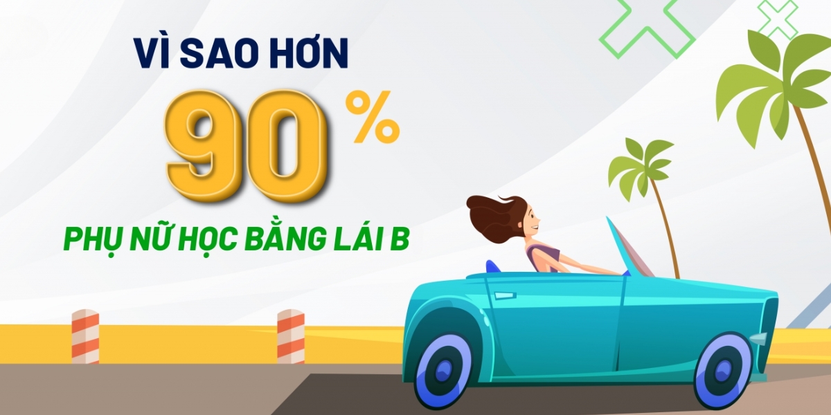 Tại sao hơn 90% phụ nữ học lái xe ô tô?