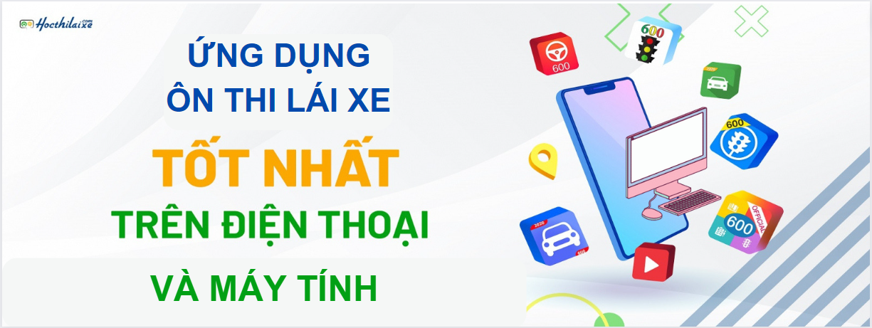 Hướng dẫn tải phần mềm ôn tập lý thuyết và mô phỏng 120 câu hỏi THGT trên điện thoại và máy tính đơn giản, dễ dàng tại nhà